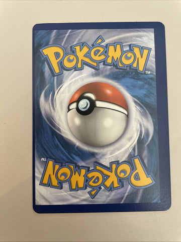 Pokemon Card Eevee MISCUT Astral Radiance Near Mint MISPRINT (back)