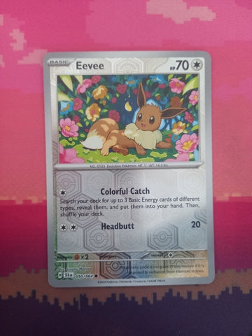 Pokemon Card Eevee Shrouded Fable Reverse Holo Common 050/064 Near Mint