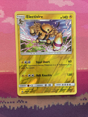 Pokemon Card Electivire Ultra Prism Reverse Holo Rare 44/156 Near Mint