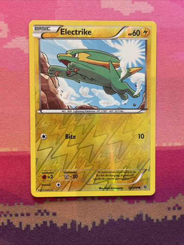 Pokemon Card Electrike Roaring Skies Reverse Holo Common 24/108 Near Mint