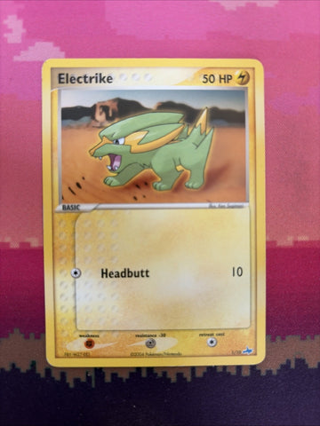 Pokemon Card Electrike Trainer Kit Latios 1/10 Near Mint