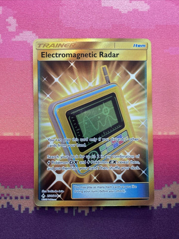 Pokemon Card Electromagnetic Radar 230/214 Secret Rare Unbroken Bonds Near Mint