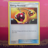 Pokemon Card Energy Retrieval Sun & Moon Uncommon 116/149 Near Mint