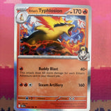 Pokemon Card Ethan's Typhlosion Destined Rivals Holo Rare 034/182 Near Mint