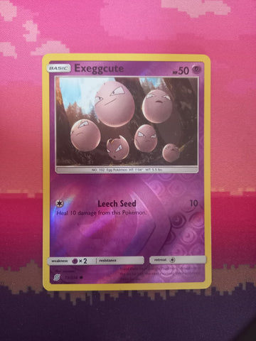 Pokemon card Exeggute 73/236 Reverse Holo Unified Minds Near Mint
