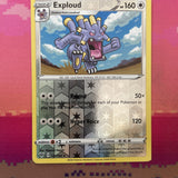 Pokemon Card Exploud Vivid Voltage Reverse Holo Rare 137/185 Near Mint