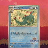 Pokemon Card Feraligatr 213 Black Star Promo Illustration Contest 2024 Near Mint