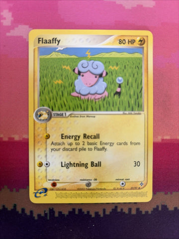 Pokemon Card Flaaffy Dragon Uncommon 27/97 Near Mint