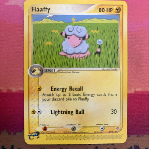 Pokemon Card Flaaffy Dragon Uncommon 27/97 Near Mint