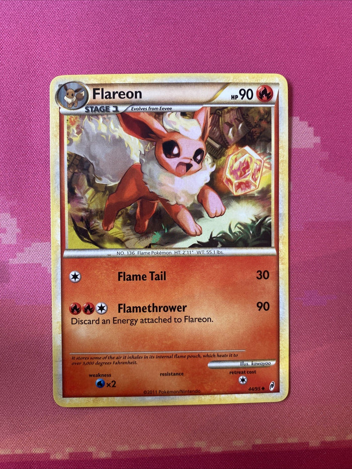 Pokemon Card Flareon Call Of Legends Uncommon 44/95 Near Mint