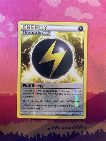 Pokemon Card Flash Energy Ancient Origins Reverse Holo 83/98 Near Mint