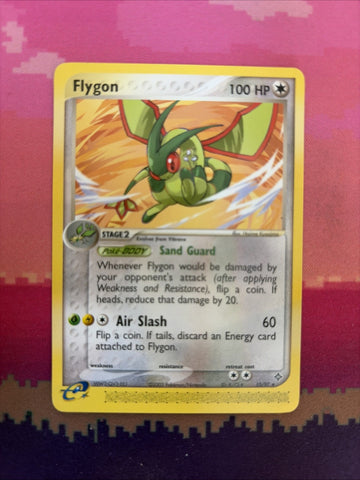 Pokemon Card Flygon Dragon Rare 15/97 Near Mint