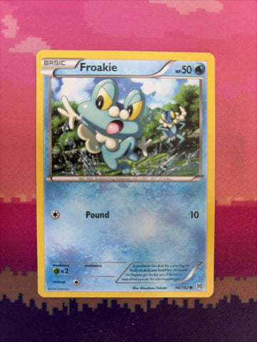 Pokemon Card Froakie Breakthrough Common 46/162 Near Mint
