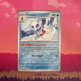 Pokemon Card Froslass Temporal Forces Reverse Holo Rare 053/167 Near Mint