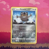 Pokemon Card Galarian Meowth Sword & Shield Reverse Holo Common 127/202 NM