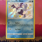 Pokemon Card Galarian Mr. Mime SV020/SV122 Shining Fates Hidden Near Mint