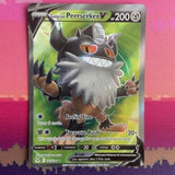 Pokemon Card Galarian Perrserker 183/196 Ultra Rare Lost Origin Near Mint
