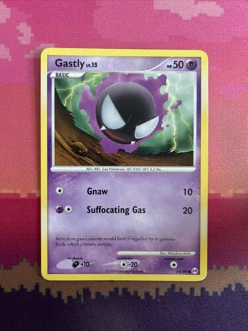 Pokemon Card Gastly Arceus Common 64/99 Near Mint