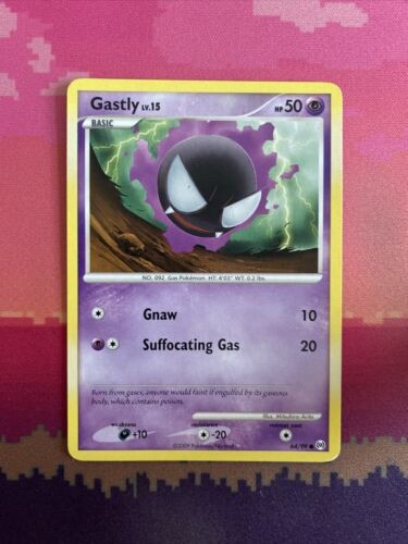 Pokemon Card Gastly Arceus Common 64/99 Near Mint