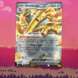 Pokemon Card Gholdengo ex 139/182 Double Rare Paradox Rift Near Mint