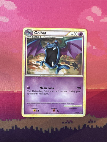 Pokemon Card Golbat Unleashed Uncommon 30/95 Near Mint