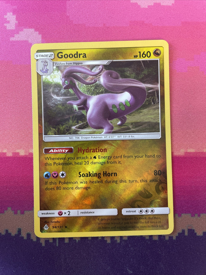 Pokemon Card Goodra Forbidden Light Reverse Holo Rare 94/131 Near Mint