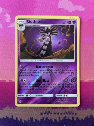 Pokemon Card Gothitelle Guardians Rising Reverse Holo Rare 54/145 Near Mint