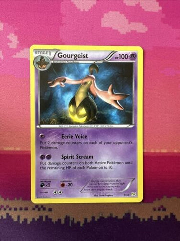 Pokemon Card Gourgeist 2/30 Trainer Kit Near Mint