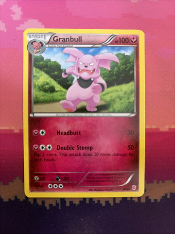 Pokemon Card Granbull Trainer Kit Sylveon 14/30 Near Mint