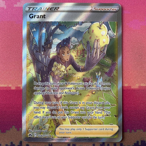 Pokemon Card Grant GG62/GG70 Ultra Rare Illustration Rare Near Mint