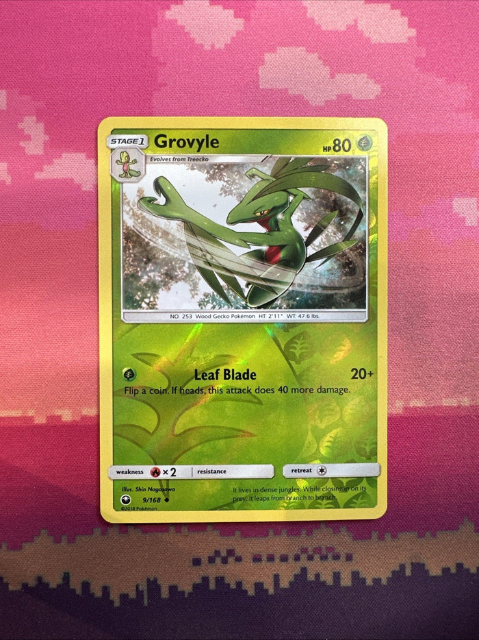 Pokemon Card Grovyle Celestial Storm Reverse Holo Uncommon 9/168 Near Mint