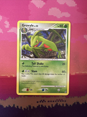 Pokemon Card Grovyle Stormfront Uncommon 39/100 Near Mint