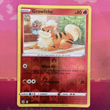 Pokemon Card Growlithe Fusion Strike Reverse Holo 032/264 Near Mint