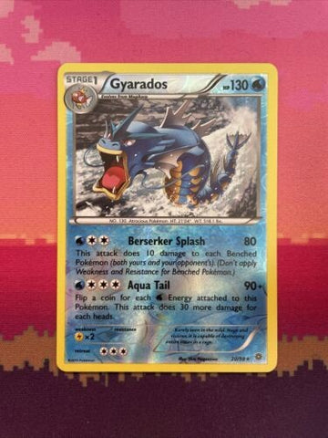 Pokemon Card Gyarados Ancient Origin Reverse Holo Rare 20/98 Near Mint