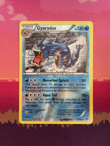 Pokemon Card Gyarados Ancient Origin Reverse Holo Rare 20/98 Near Mint