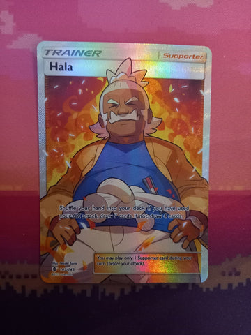 Pokemon Card Hala 143/145 Ultra Rare Guardians Rising Near Mint
