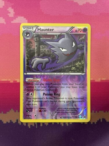 Pokemon Card Haunter Breakthrough Reverse Holo Uncommon 59/162 Near Mint
