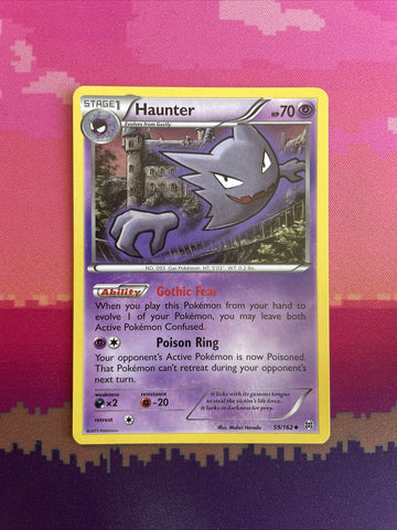 Pokemon Card Haunter Breakthrough Uncommon 59/162 Near Mint