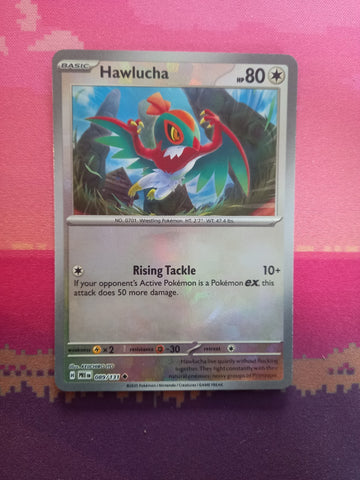 Pokemon Card Hawlucha Masterball Prismatic Evolutions 089/131 Near Mint