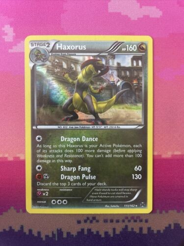 Pokemon Card Haxorus Breakthrough Holo Rare 111/162 Near Mint