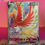 Pokemon Card Ho-Oh V 187/195 Ultra Rare Full Art Silver Tempest Near Mint