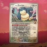 Pokemon Card Hop's Snorlax Journey Together Reverse Holo Rare 117/159 Near Mint