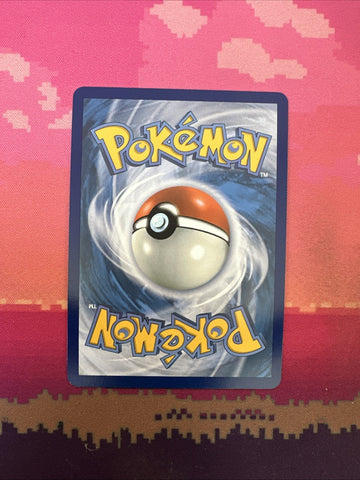 Pokemon Card Horsea Black Star Promo 137 Cosmo Holo Near Mint (back)