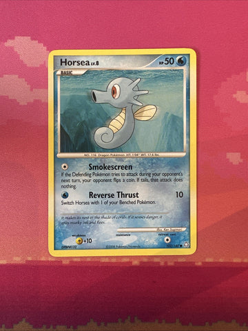 Pokemon Card Horsea EX Legends Awakened Common 102/146 NM