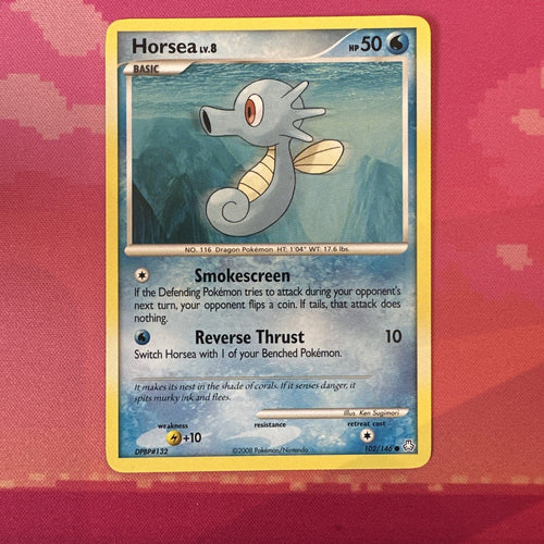 Pokemon Card Horsea EX Legends Awakened Common 102/146 NM