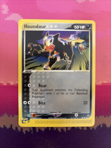 Pokemon Card Houndour Dragon Common 59/97 Near Mint