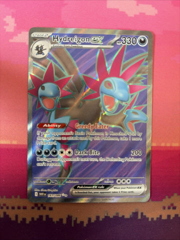 Pokemon Card Hydreigon EX White Flare 161/086 Near Mint