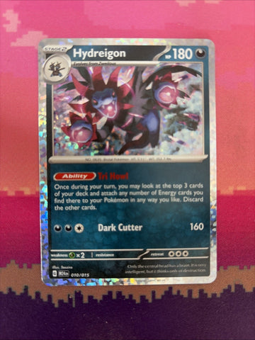 Pokemon Card Hydreigon McDonald's Holo 2024 Near Mint