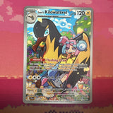 Pokemon Card Iono's Kilowattrel 163/159 Illustration Rare Journey Together NM