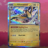 Pokemon Card Iono's Kilowattrel Journey Together Holo Rare 055/159 Near Mint